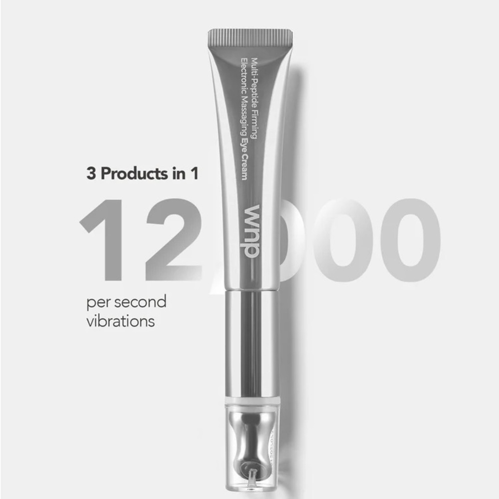 WNP Wrinkle Eraser Electronic Massaging Eye Cream Vibrating Wand Wake Nature Per